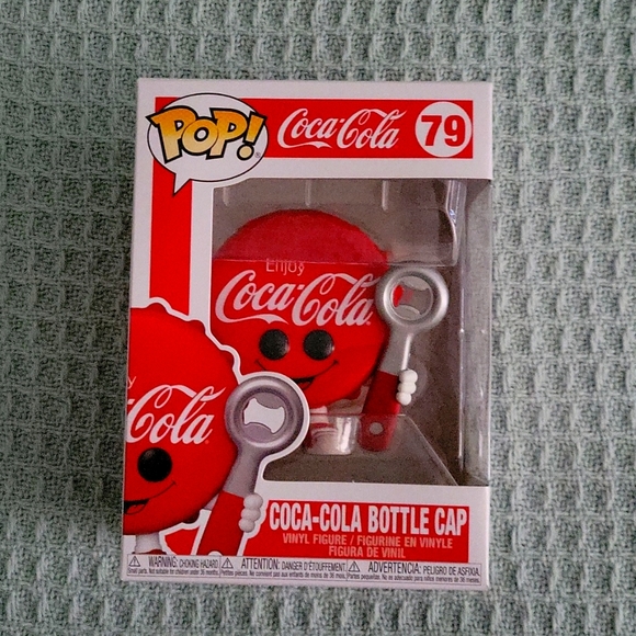 Funko Other Cocacola Funko Pop Bottle Cap Vinyl Figure Nwt Poshmark